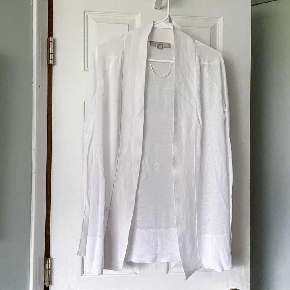 Loft linen summer cardigan